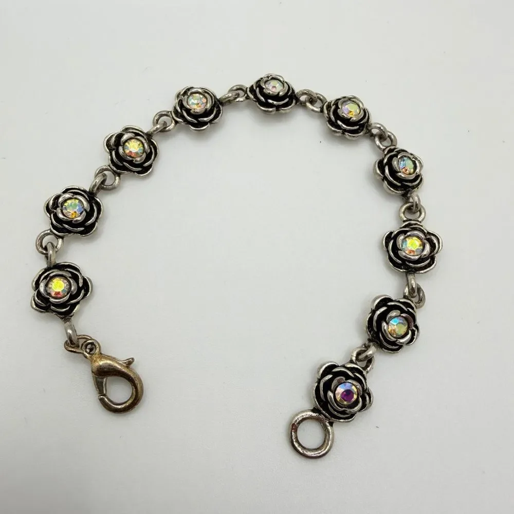 Vintage Premier Designs Aurora‎ Borealis rhinestone 